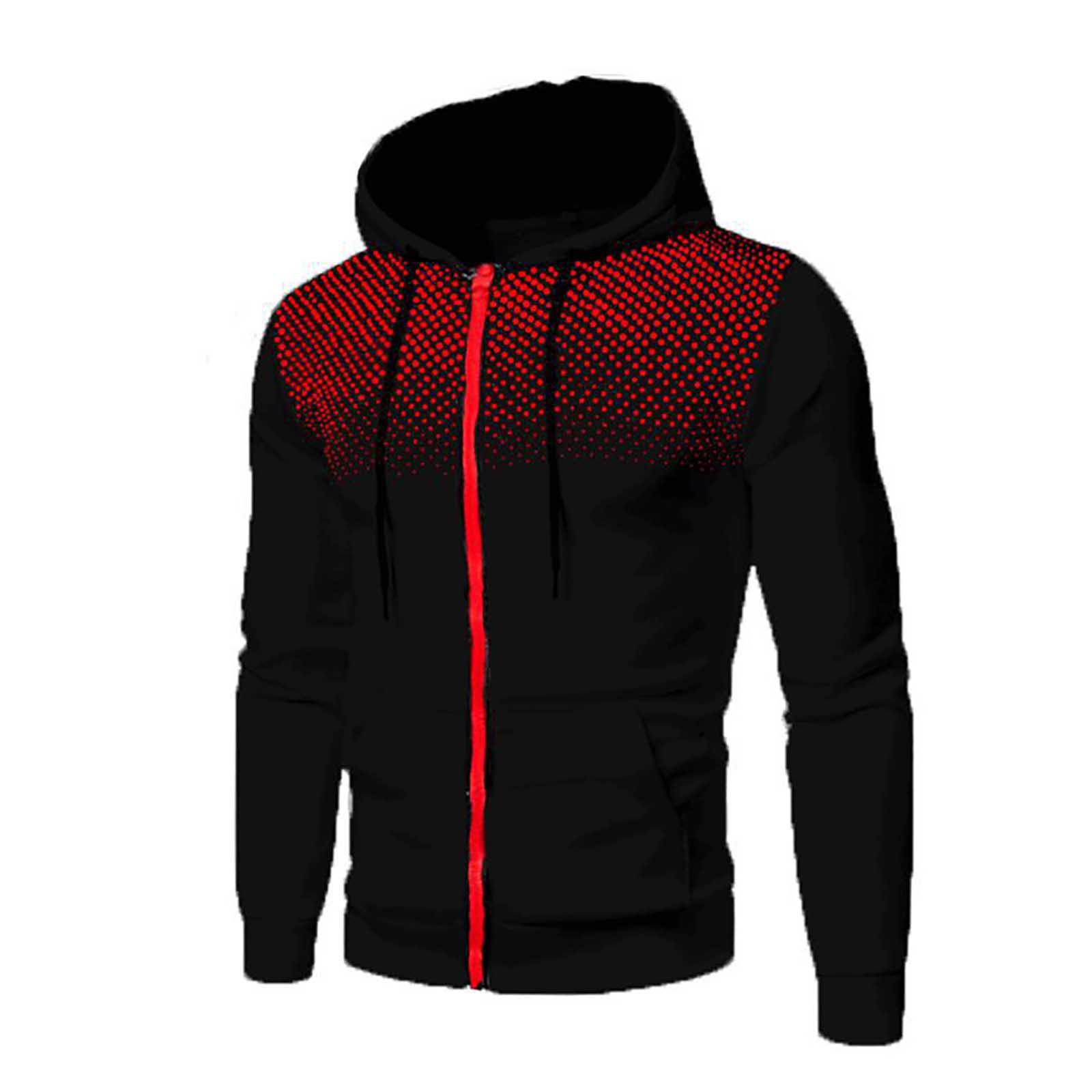 

2024 Мужской зимний спортивный повседневный фитнес-модный костюм с капюшоном в горошек и штаны S