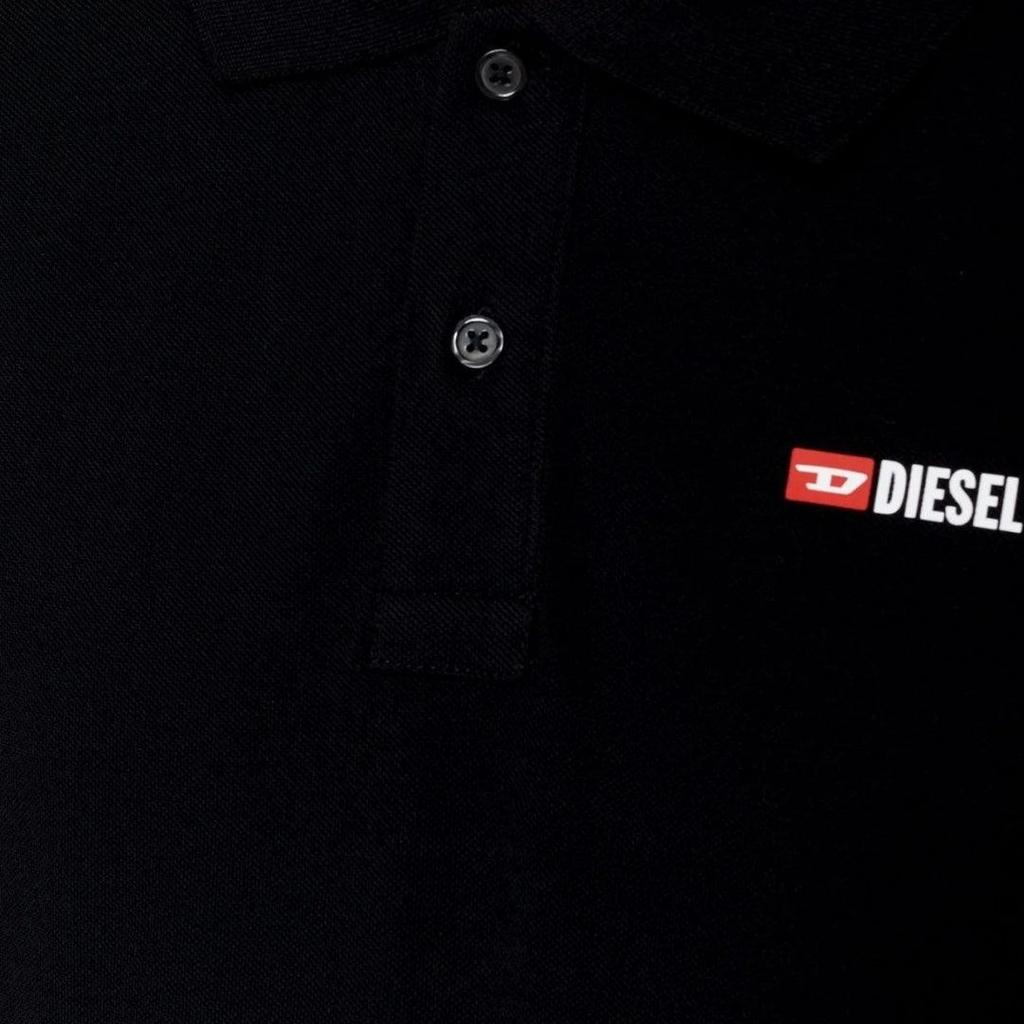 Diesel Herre Weet-Spilt Poloskjorte