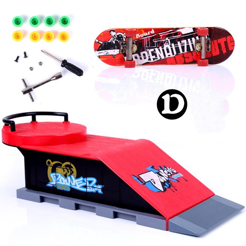 Ultimate Tech Deck Fingerboard Skate Park Ramp Part With Unique Graffiti Design