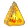 Christmas Retro Night Light Vintage Ambient Wind Lights Luminous Window Tabletop Ornaments for Bedroom Desktop Decor