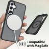 Ultra-Thin MagSafe Compatible Case for Samsung Galaxy A55 A35 5G - TPU/PC Silky Smooth Touch Wireless Charging Shockproof Cover