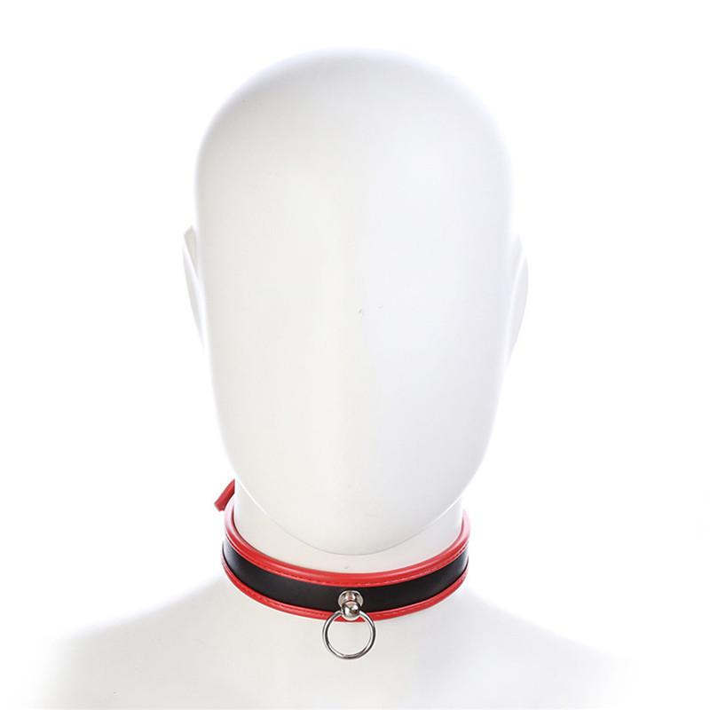 Rollenspiel Sklaven Fessel Choker Halsband Für Frauen Mädchen Halskette Metall Leder Choker Goth Anime Cosplay Geschenk Schmuck Zubehör