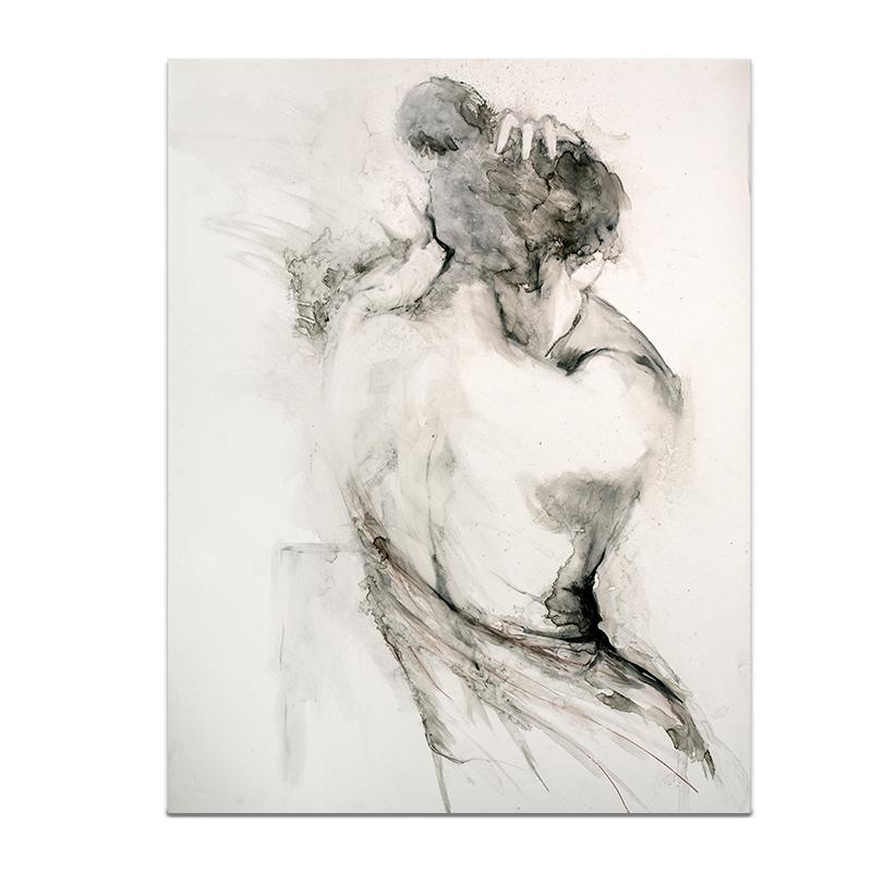 Abstract Sexy Women Back Canvas Painting Vintage Women Wall Art  Poster Print Decorative Picture Modern Living Room Home Decor Unframed