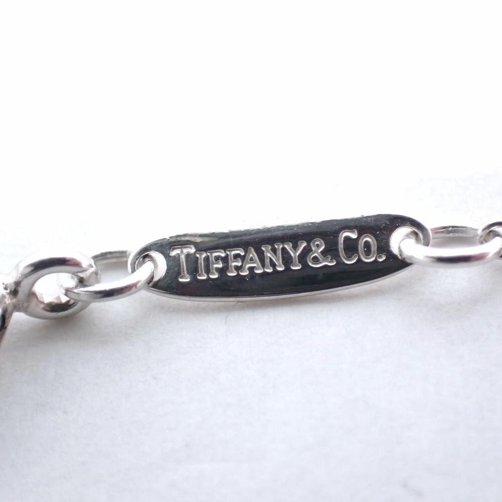 [Used] TIFFANY 925 Open Cross Infinity Pendant/g539-28