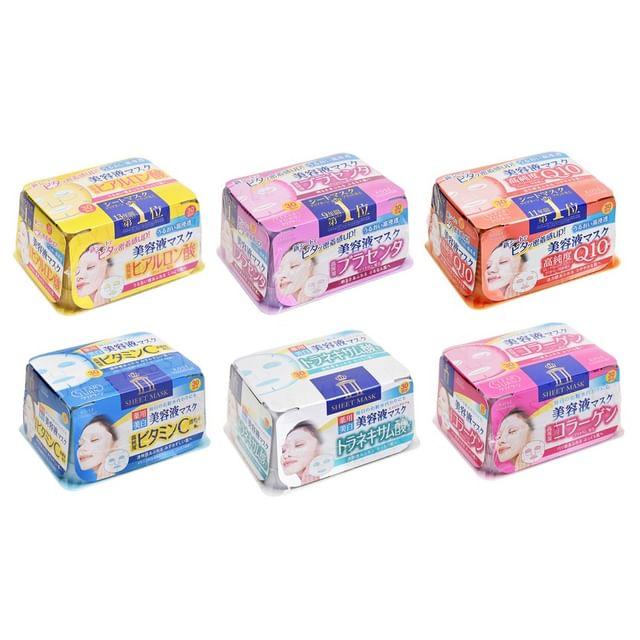 Kose Прозрачная маска с эссенцией поворота Coenzyme Q10 - 30 pcs