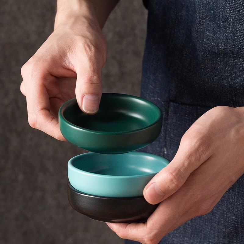 

Japanese Style Ceramic Sauce Dish 3-Pack