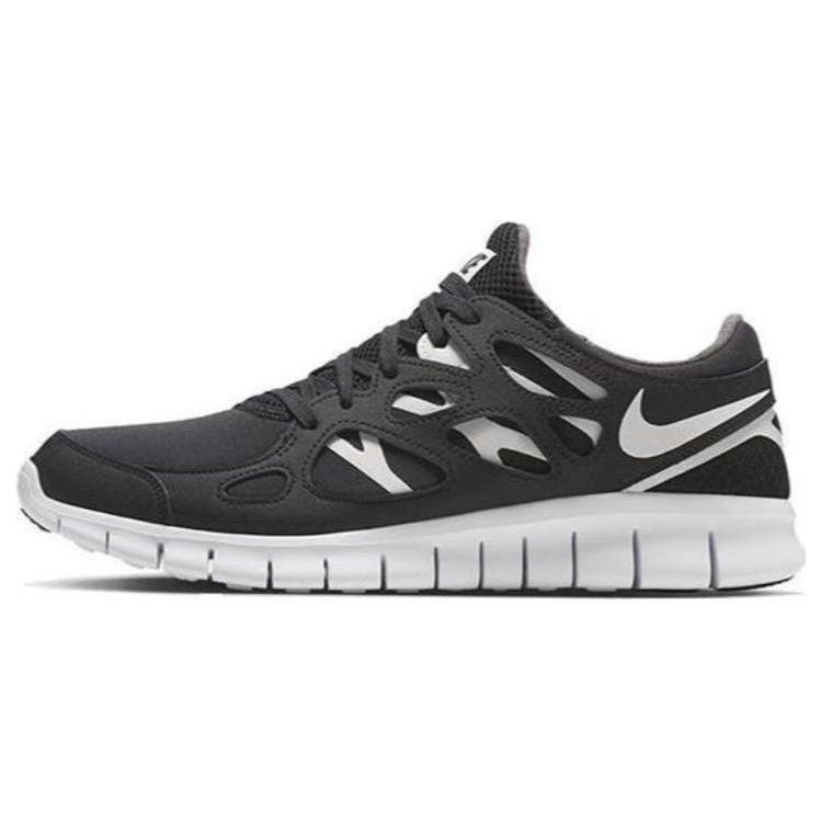 

Кроссовки Nike Free Run 2 Черные Белые Мужские DQ8977-001 EU 42.5 белый/чёрный