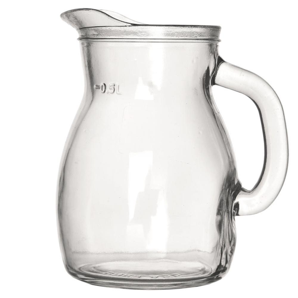 Dzbanek na napoje Woda Sok Lemoniada Do napojów Szklana karafka Wino 0,5L