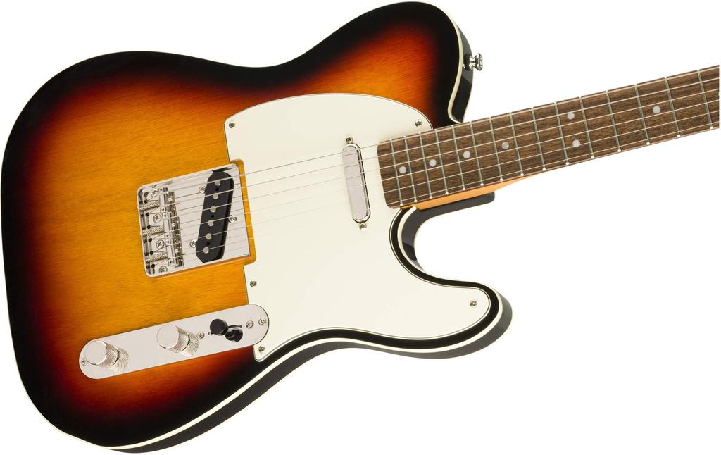 Squier by Fender Electric Guitar Classic Vibe 60s Custom Sunburst with Soft Case Telecaster®, 3-Tone