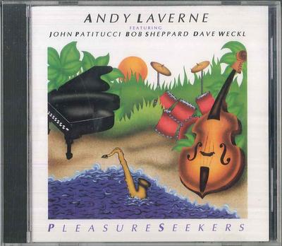 CD ANDY LAVERNE JOHN PATITUCCI BOB S  Pleasureseekers 1862 TRILOKA 1991 US Jazz Used