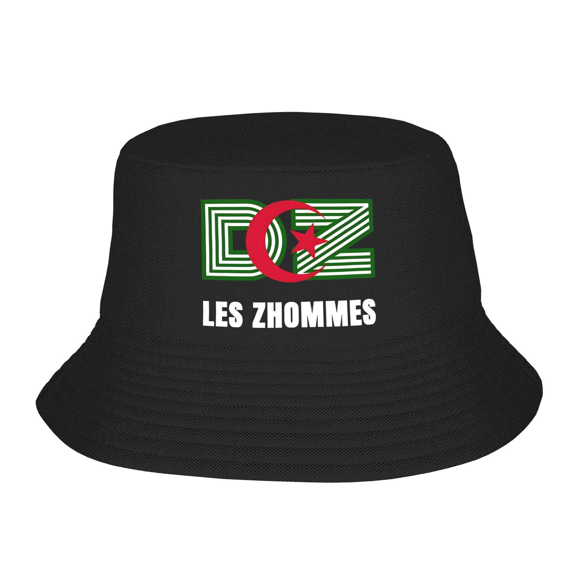 

DZ Les Zhommes Bucket Hat For Couple Fisherman Hats Classic Travel Hiking Caps Portable Streetwear Printed Visor Hats One Size
