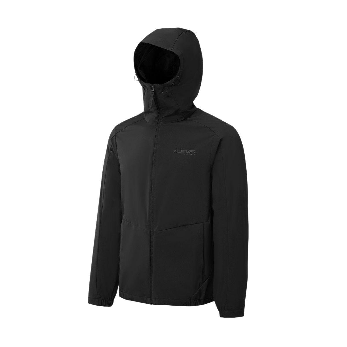 Adidas Outdoor Woven Hooded Windproof Waterproof Sports Jacket Men Jackets KQ7841 S