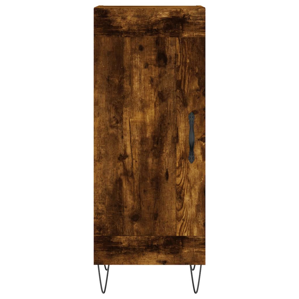 Highboard Smoked Oak 34.5 x 34 x 180 cm Particleboard