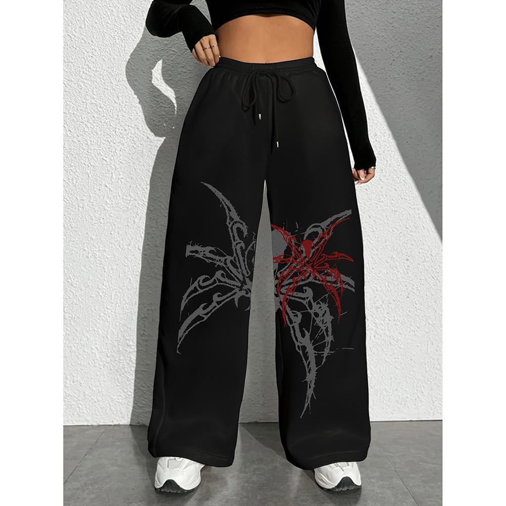 High Street Hip Hop Trend Casual Pants Men's Summer New Loose Niche Straight Versatile Long Pants