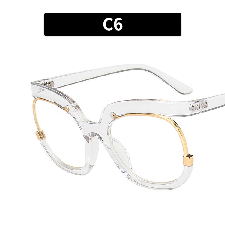 

Женские очки, очки-сова с большой оправой.