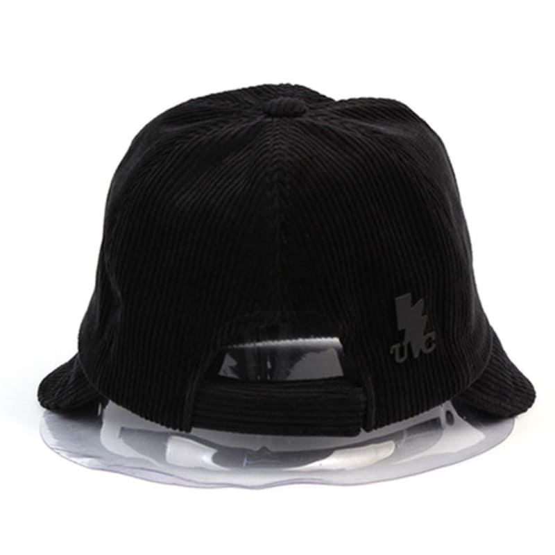 Universal Chemistry Backopen Black Corduroy Bucket Hat