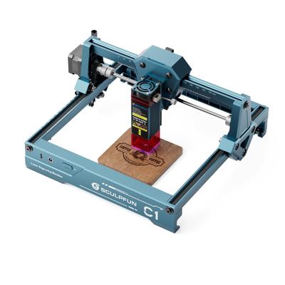 SCULPFUN C1 Gravador a Laser Cortador Mini Máquina de Gravura a Laser 3W Potência do Laser Ponto Laser 0,04*0,04mm Área de Gravação 150×130 mm