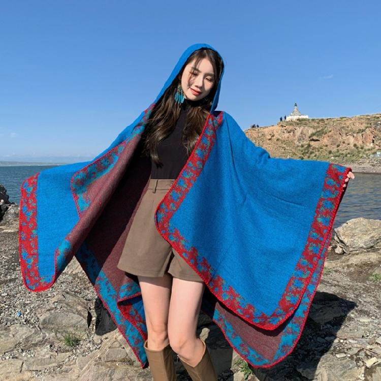 Travel Breathable Shawl Portable Comfortable Protective Tippet Fashion Elegant for Ladies Costume Accessories