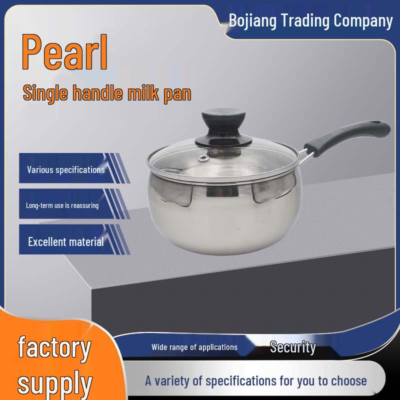 Stainless Steel Baby Food and Milk Pot for Home Use