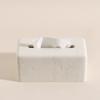 Wabi-sabi Wind Tunnel Stone Napkin Box Household Light Luxury Living Room Decoration Coffee Table Tissue Holder