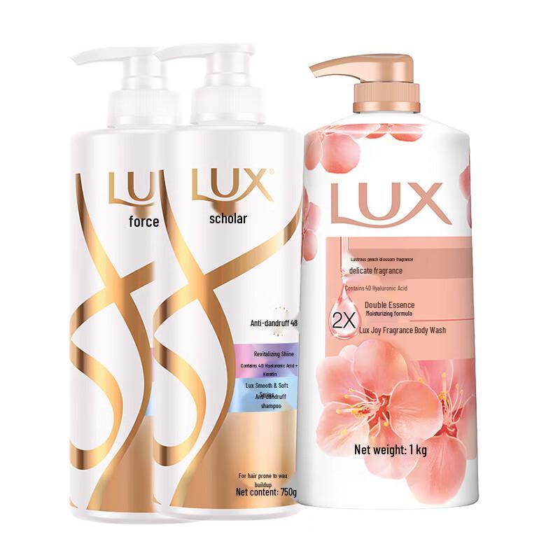 LUX Anti-Dandruff Shampoo & Shower Gel Set 2500ml