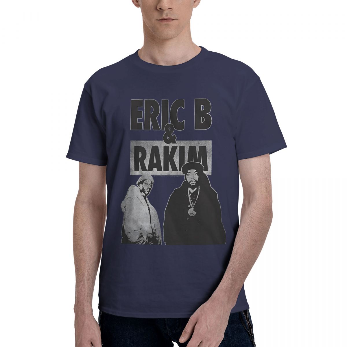 

Eric B And Rakim Blackout 100 Cotton Casual Breathable Confortable T Shirt Mens TShirts Mens Shirt 4XL