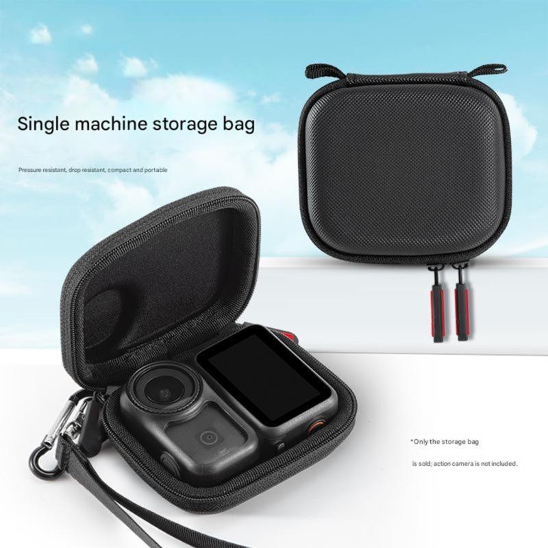 Lightweighted Camera Pouch With Organized Compartments For Action Camera Travel And Outdoor Photography Gear Storage Bag