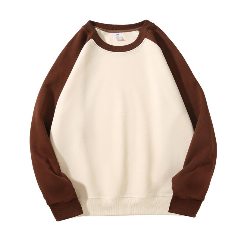 Новые осенние мужские повседневные толстовки для мужчинженщин толстовки с капюшоном уличные толстовки с капюшоном в стиле пэчворк хип-хоп базовые толстовки с цветными блоками 3XL кофейный 1798₽