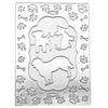Pet Animal Cutting Dies Carbon Steel Embossing Die Cut Templates For Scrapbooking Photo Album Planner Decoration