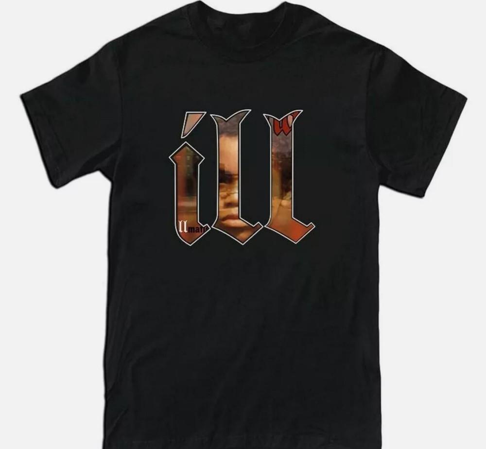 Горячая футболка Nas Illmatic Новая Черная S-2345XL Футболка Унисекс S