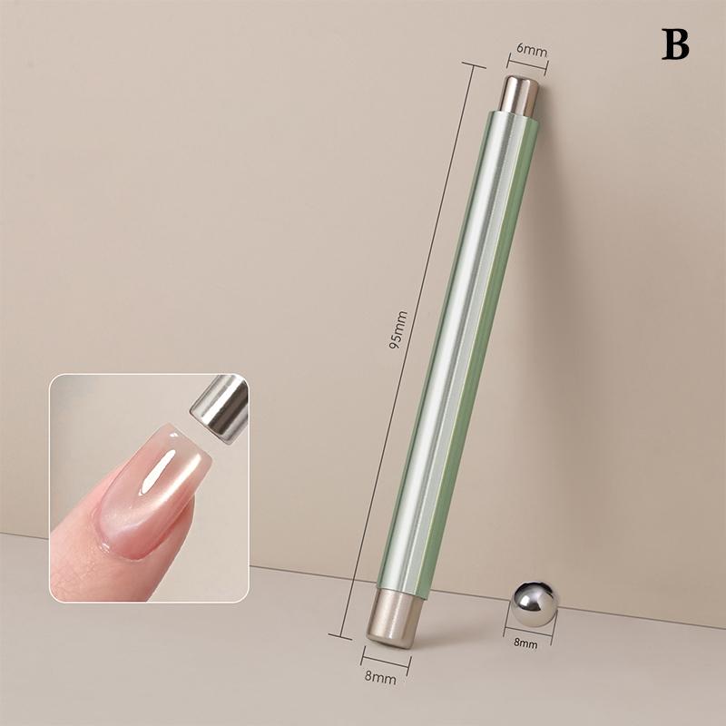 Strong Magnetic Long Double Head Nail Magnet Sticks Tool Magnetic Cat Eye Gel Polish Nail Art Pens For DIY Salon Studio Or Home