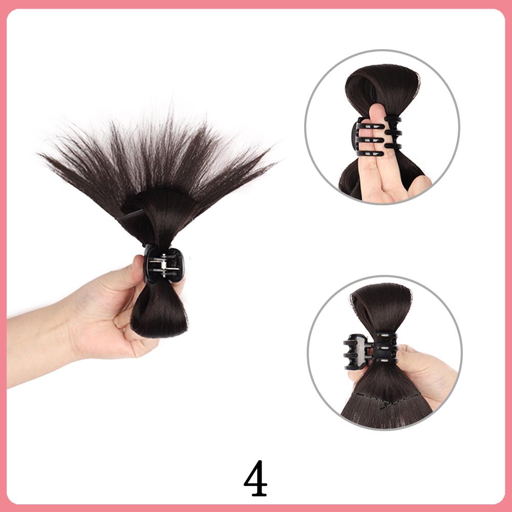 LISI HAIR Synthetic Claw Clip In Messy Bun Hair Piece Extensions Updo Hair For Women Adjustable Styles Easy Hair Pieces