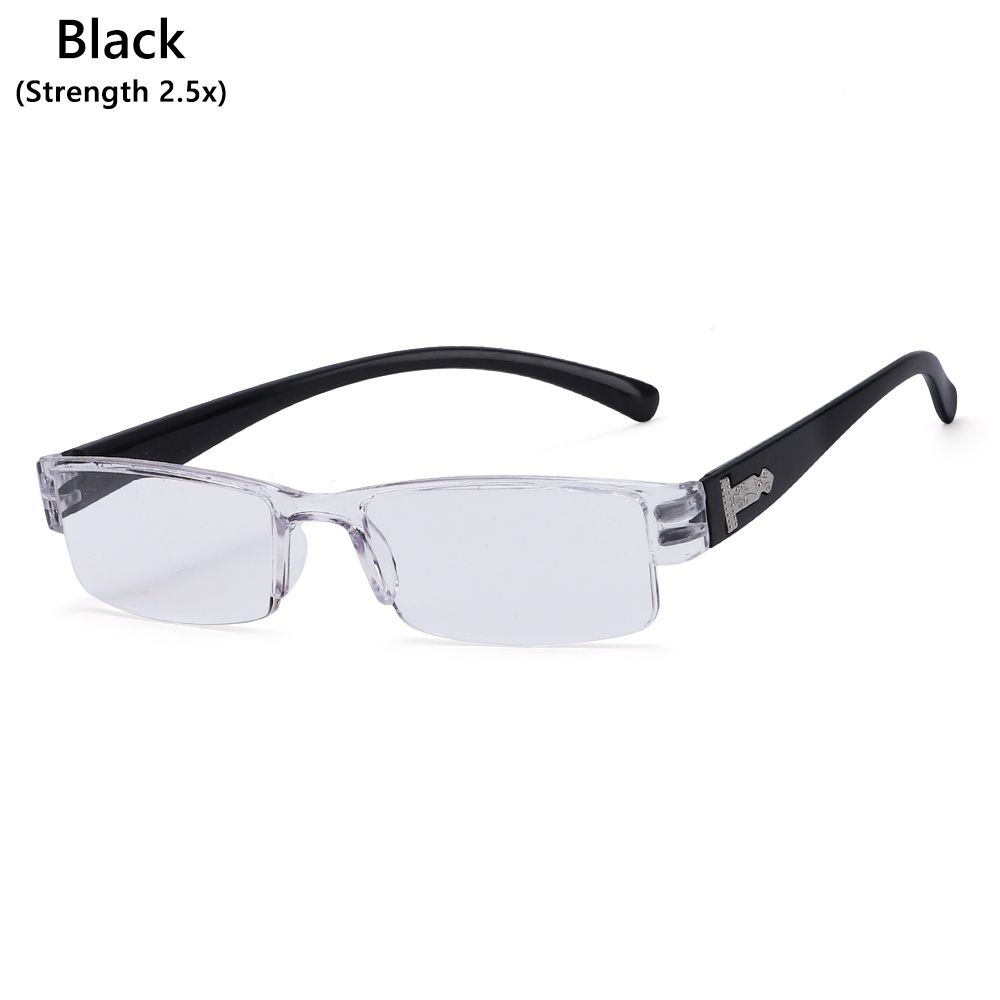 Fashion Clear Lens Men & Women Presbyopic Glasses Readers Eyewear Reading Glasses Half Frame