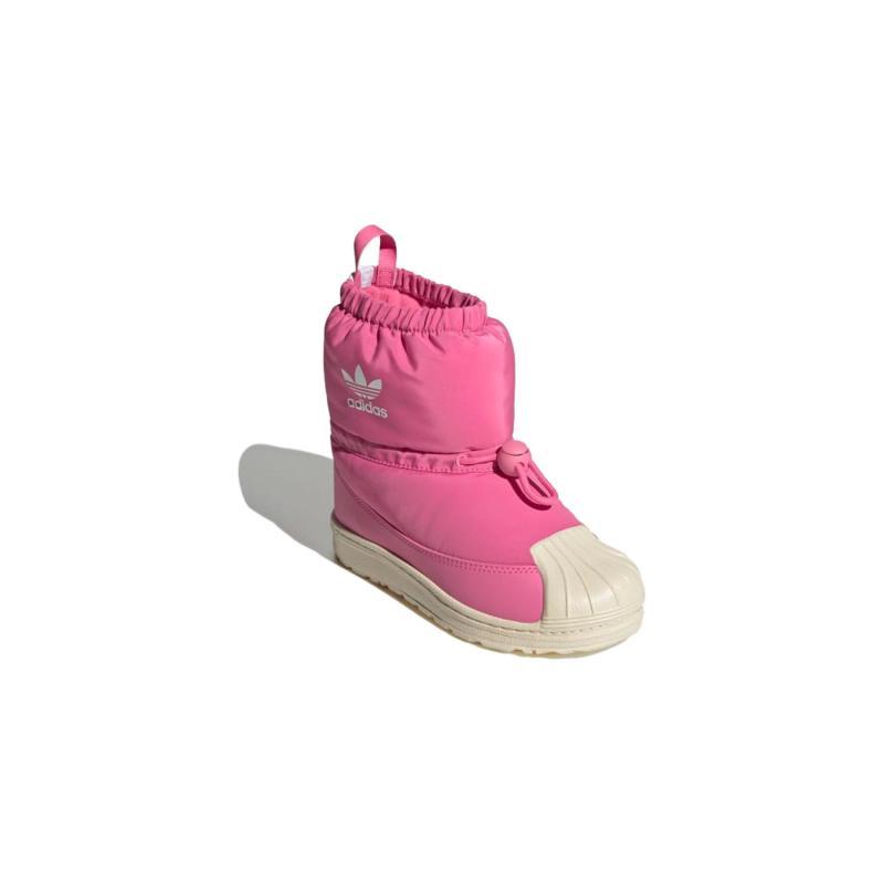 Adidas Originals SUPERSTAR 360 360 Boots High-Top Kids' Skateboarding Shoes Pink Children Aged 3-7 Years Old Sneakers IG5072