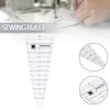 Acrylic Quilting Template Dresden Patchwork Sewing Cutting Quilting Ruler DIY