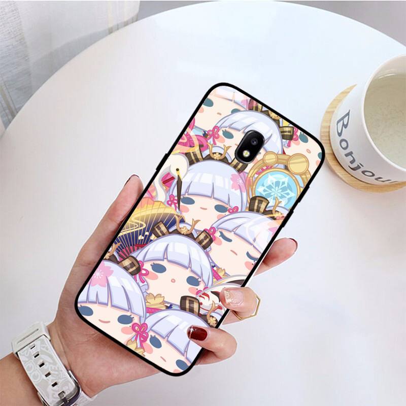 Genshin Impact Anime Cute Phone Case For Samsung Galaxy J7 PRIME J2Pro2018 J4 Plus J5 PRIME J6 J7 Duo Neo J737 J8