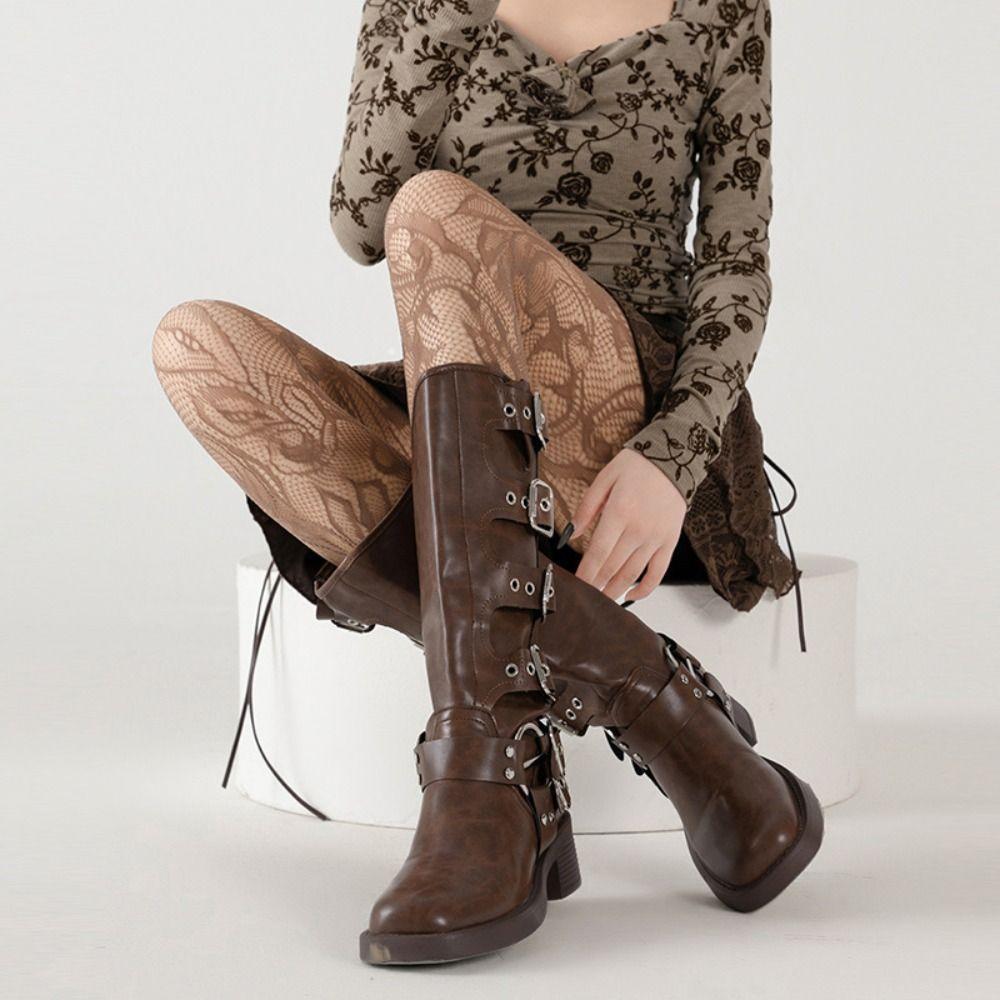 Ultra-thin Female Sexy Silk Stockings Y2k Black Stockings French Lace Pantyhose  Forr Girl Women