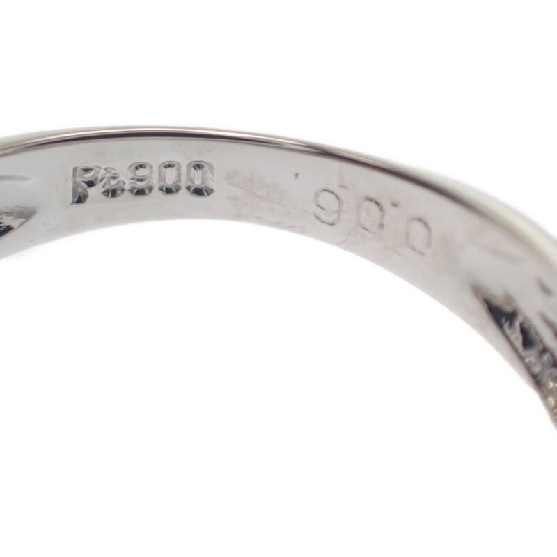 no brand  #4(JP Size) ring Pt900Platinum Women