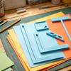 6Pcs Multifunctional Positioning Ruler Set Scrapbooking & Binder Bookbinding Tool for Journals & Photo Album