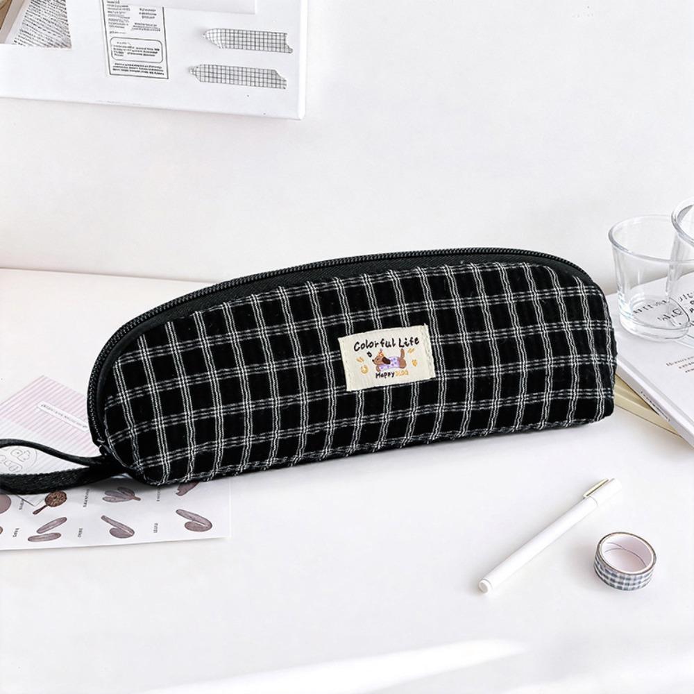 Large Capacity Pencil Case Portable Stationery Bag Lightweight Pen Pouch  Students Gift