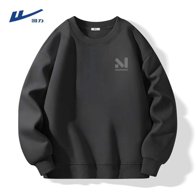 Warrior Men s Heavyweight Round Neck Pullover Sweatshirt L