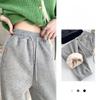 Damskie spodnie dresowe Harun Casual Wiosna Jesień Luźne nogawki Spodnie z wiązaniem Wyszczuplające Szare Spodnie sportowe