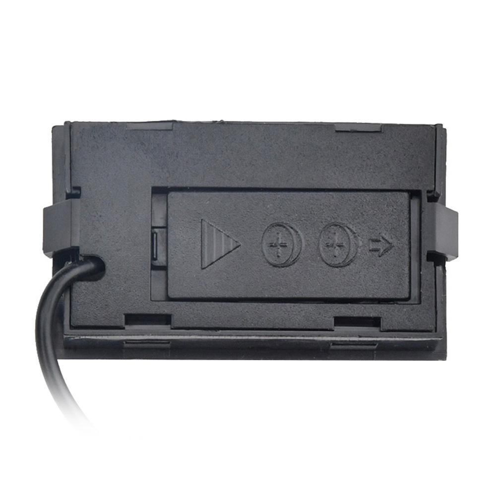 FY-10 Miniature LCD Digital Thermometer Embedded Temperature Sensor Temperature Detector With One Meter Power Cord