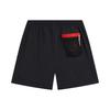 Li Ning Badfive Series Letter Pocket Mid Waist Mid Tube Casual Shorts Men shorts Black AKST749-2