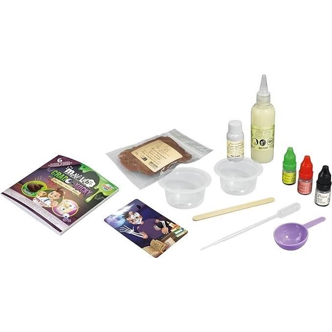 Jouet Éducatif - Buki - Mini Labo Crado Buki - Vers Gluants - Yeux Dégoulinants - Crotte Rebondissante