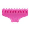 25 Stück Rosa Lockenwickler-Klammer-Set Dauerwellen-Kieferklammern Haarwurzel-Volumen-Clip Flauschiges Styling-Werkzeug für Friseursalon