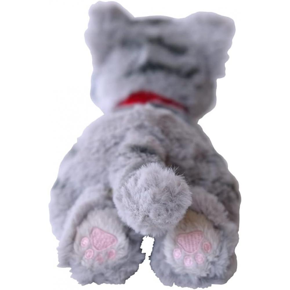 Sunlemon Cat Plush Gy Gray 11x29x12cm P 8012