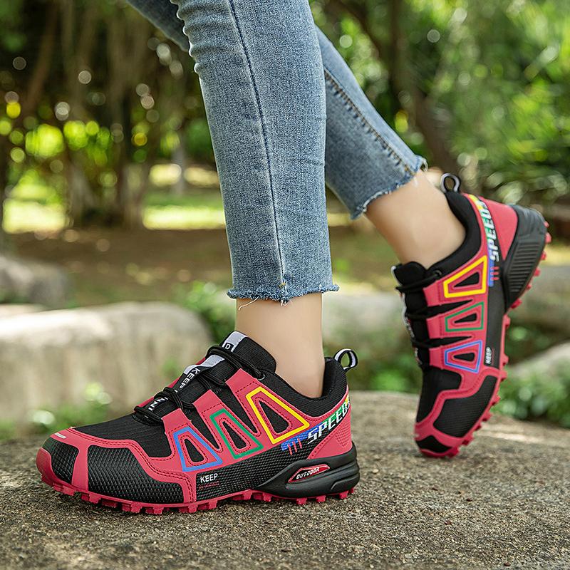 2026 New Men's and Women's Lockless Cycling Shoes, Wear-Resistant and Non-slip, Mountain Cross-Country Road Bikes, Hiking Shoes