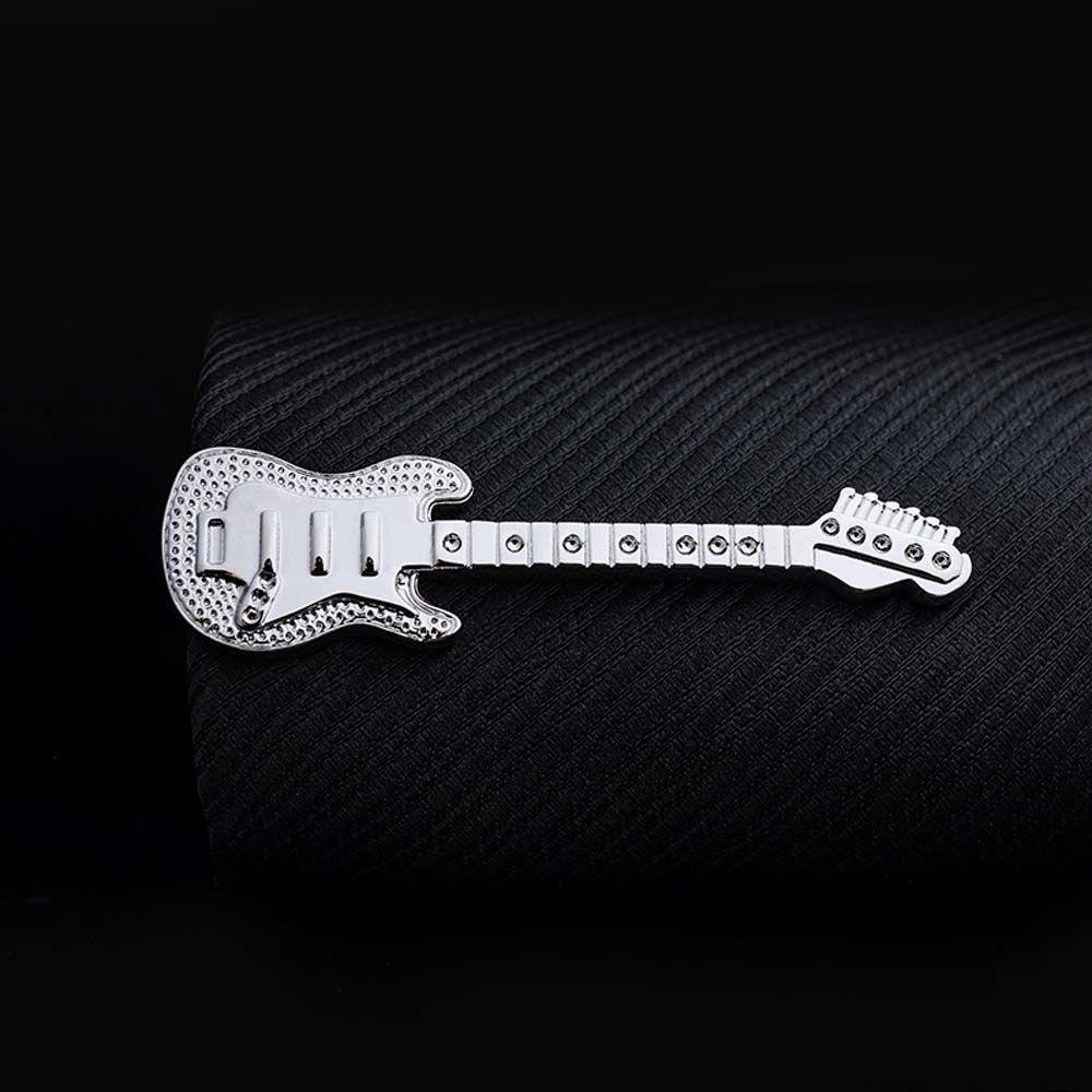 Wedding 1 Piece Silver Metal Gifts for Men Tie Clip Glasses Shape Necktie Clips Pin Jewelry