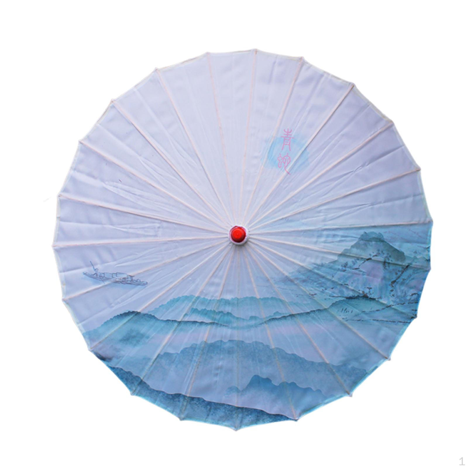 

Oiled Parasol Chinese Japanese Oil Paper Umbrella for Photo Prop J